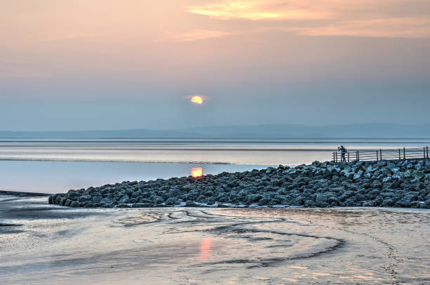 Sunset as seen from the Stone Jetty