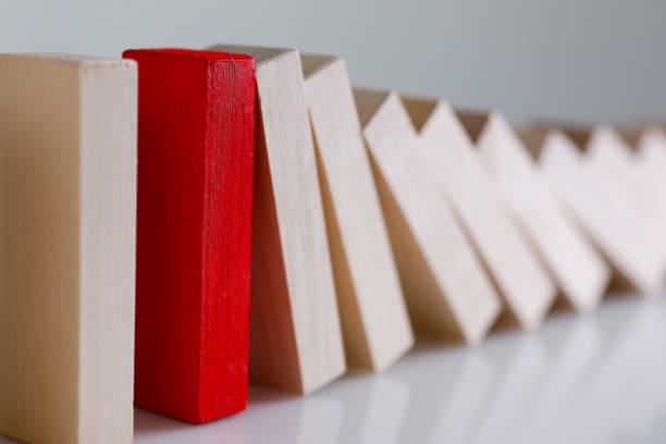 istock One red winner lottery wood block row 944217778