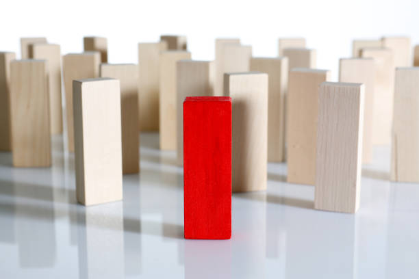 istock One red winner lottery wood block row 944217882