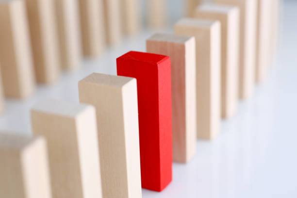 istock One red winner lottery wood block row 944217908