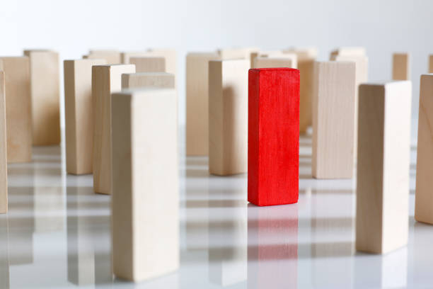 istock One red winner lottery wood block row 944217930