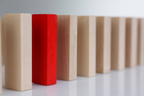 istock One red winner lottery wood block row 944217988
