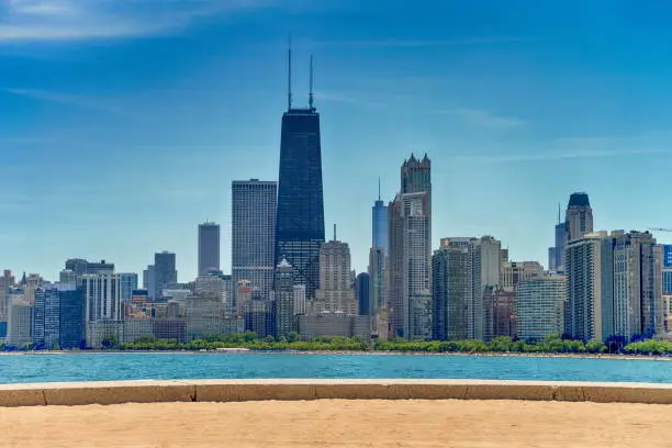 Photo of Chicago downtown skyline