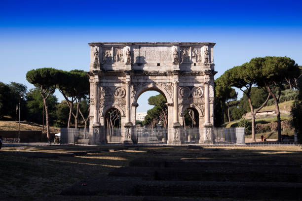 istock Arch of Constantine Rome 944241628