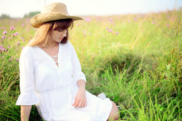 istock Beautiful young women on the nature 944246240