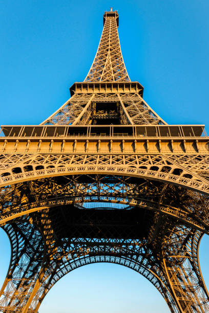istock Eiffel Tower structure from directly below ,Paris,France,Europe 944255788