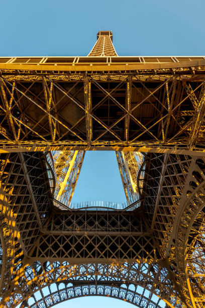 istock Eiffel Tower structure from directly below ,Paris,France,Europe 944255842