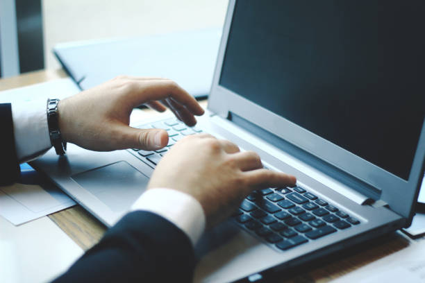 istock businessman typing on laptop.people and technology 944267288