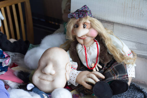 istock Making of handmade toys 944271310
