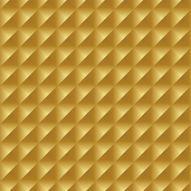 istock Golden geometric abstract background. Graphic template for cover design, brochure, book design, poster, wallpaper, backdrop or invitation card. 944272726