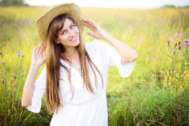 istock Beautiful young women on the nature 944286778