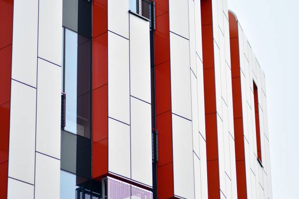 istock Modern architecture, glass and steel. Abstract architectural design. 944294730