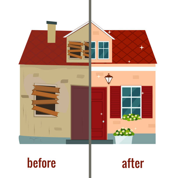 44,800+ House Repair Illustrations, Royalty-Free Vector Graphics & Clip Art  - iStock | Home repair, House, Home renovation