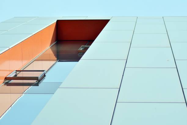 istock Modern architecture, glass and steel. Abstract architectural design. 944310108