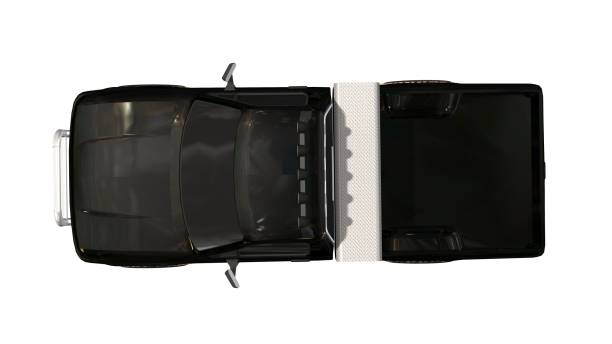 istock A   Pickup Truck isolated on white background - top view 944324444