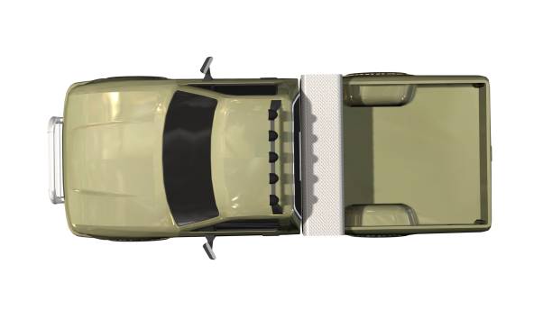 istock A   Pickup Truck isolated on white background - top view 944325504