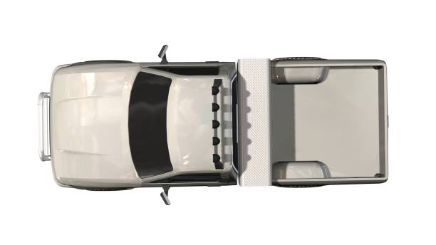 istock A   Pickup Truck isolated on white background - top view 944325638