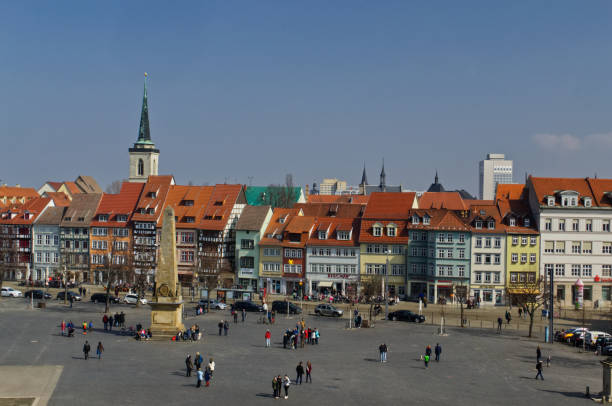istock The cathedral place of Erfurt 944329982