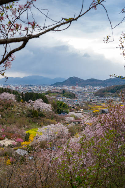 istock Mountain overlooking the Fukushima 944330542