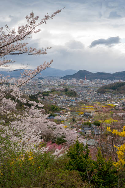istock Mountain overlooking the Fukushima 944333010