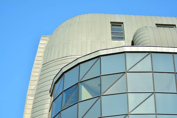 istock Modern architecture, glass and steel. Abstract architectural design. 944333238