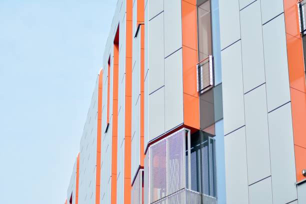 istock Modern architecture, glass and steel. Abstract architectural design. 944333666