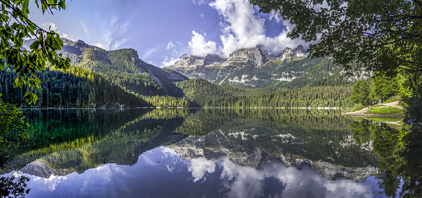Lake Tovel, Dolomites