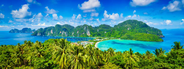 istock Panorama of tropical islands 944337386