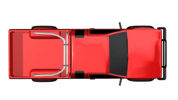 istock A   Pickup Truck isolated on white background - top view 944339946