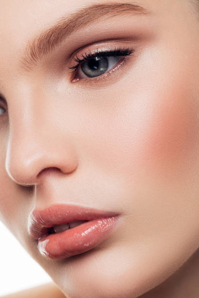 istock Beautiful woman with natural make-up 944349044