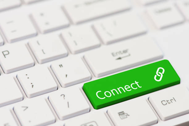 istock A green key with Connect text on white laptop keyboard 944352684