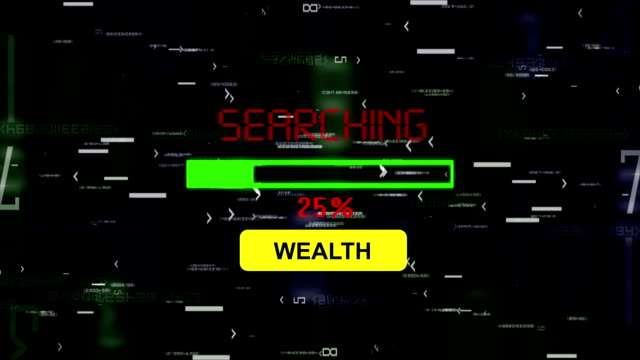 Searching for wealth online