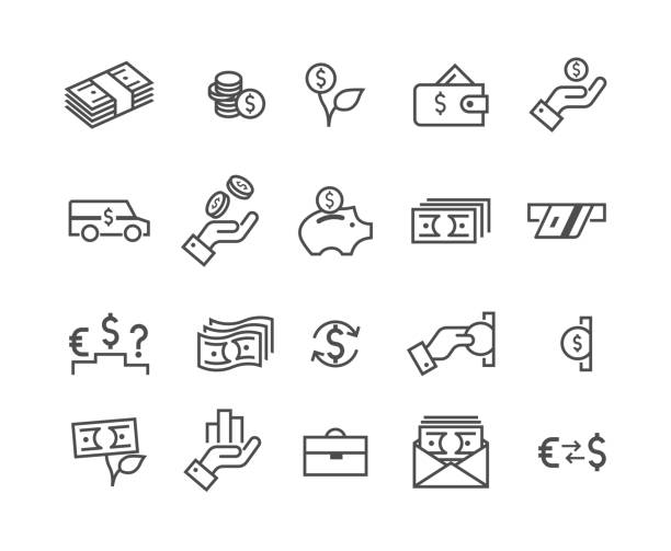 icon3 - investment symbol stock exchange computer icon点のイラスト素材／クリップアート素材／マンガ素材／アイコン素材