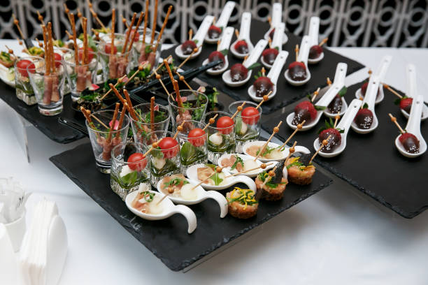 istock The tasty appetizers in glass. 944376722