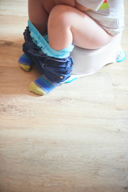 istock Toddler on the potty 944386986