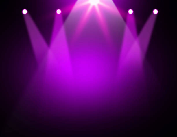 istock The concert on stage background with flood lights 944393220