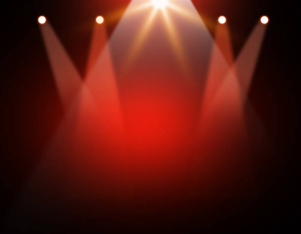 istock The concert on stage background with flood lights 944393346