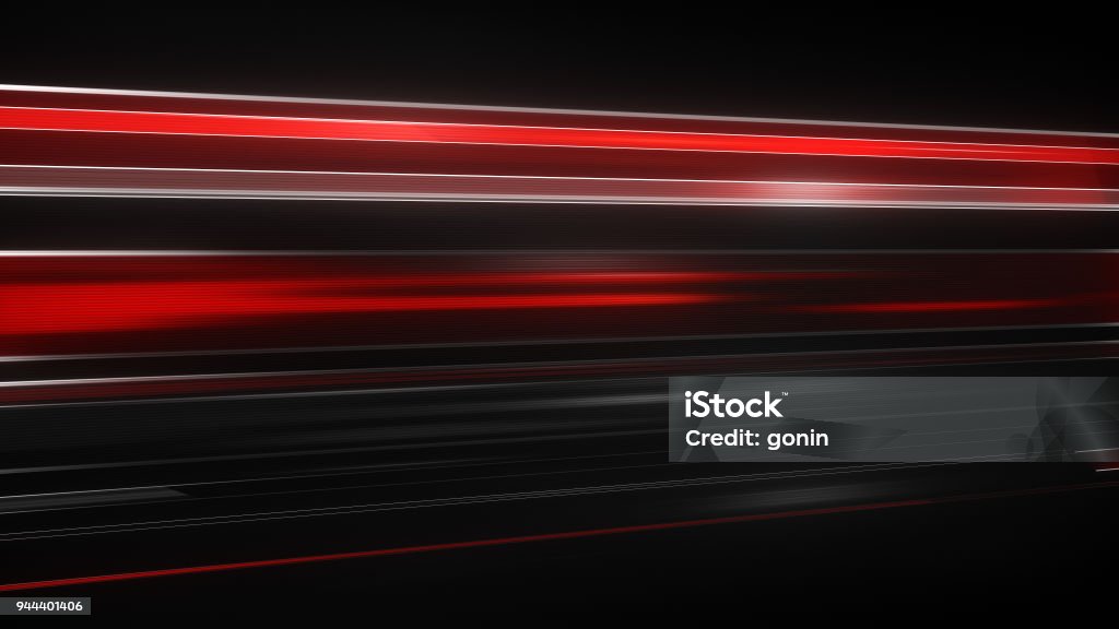 Rotlicht-Streifen abstrakte futuristische Hintergrund - Lizenzfrei Rot Stock-Foto