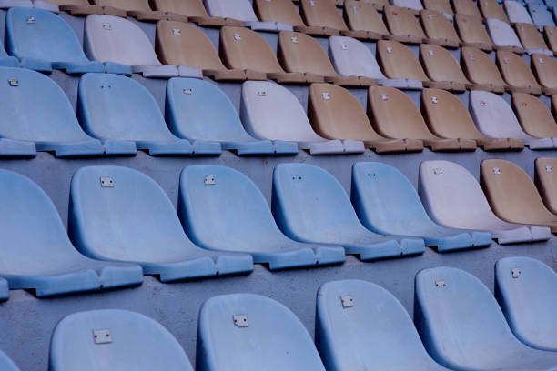 istock Empty seats in football stadium 944402064