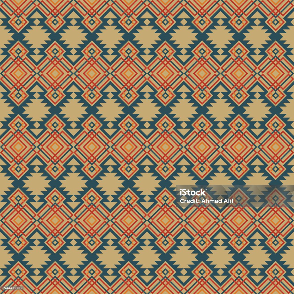 Native Patterns Simple Native Pattern Vector Stock Illustration - Download Image Now ...