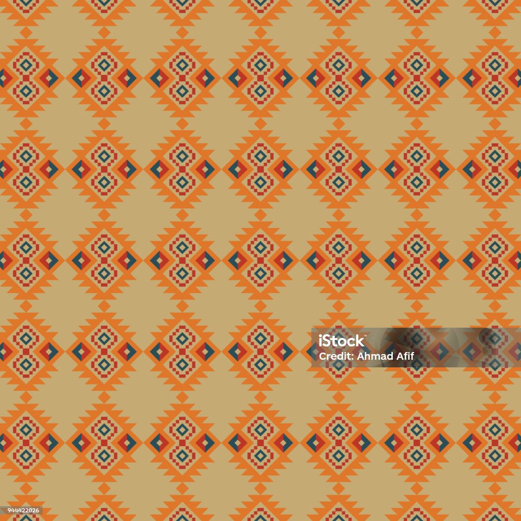 Native Pattern Design Background Native Pattern Vector Stock Illustration - Download Image Now ...
