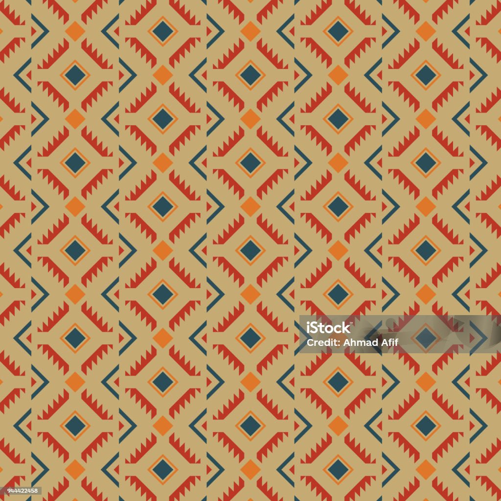 Native Pattern Design Background Native Pattern Vector Stock Illustration - Download Image Now ...