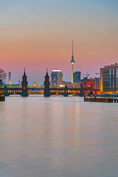 istock Sunset at the river Spree in Berlin 944444726
