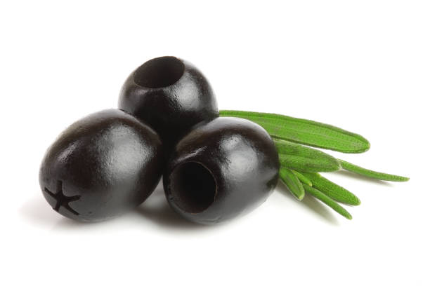 istock whole black olives with rosemary leaf isolated on white background macro 944444894
