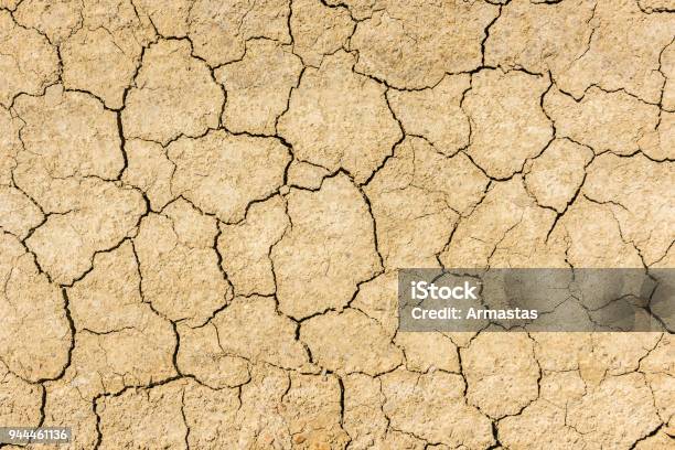 Dry Cracked Soil Background Stock Photo - Download Image Now - Arid Climate, Dry, Drought