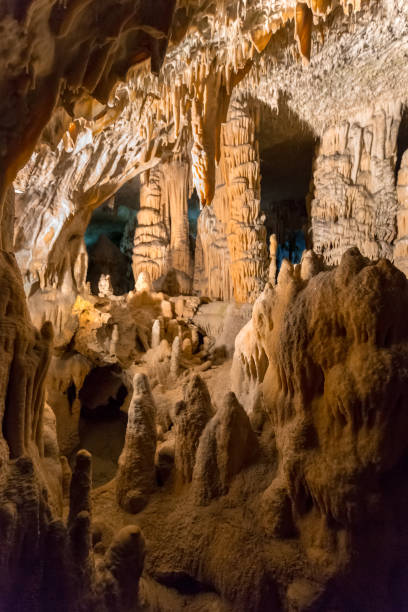 istock Postojna cave, Slovenia. Formations inside cave with stalactites and stalagmites 944461894