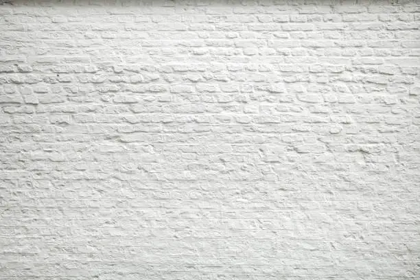 Photo of Old white wall background