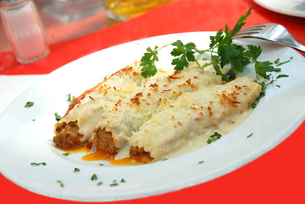 istock Cannelloni - Italian noodles 94447670