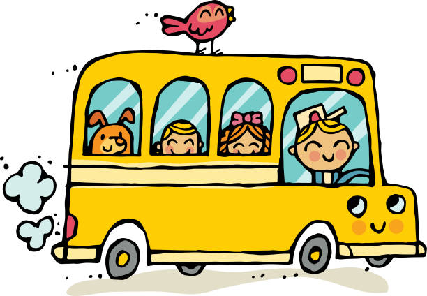 School Bus Driver Kids Illustrations, Royalty-Free Vector Graphics & Clip  Art - iStock
