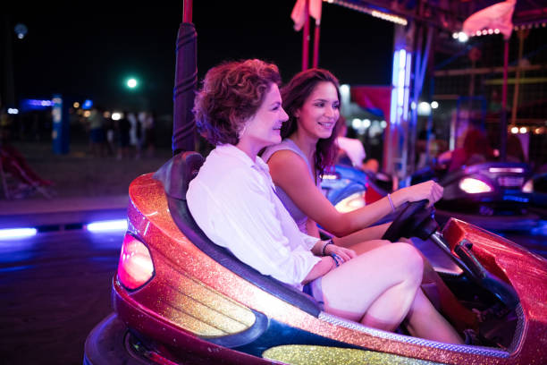 istock Friends in amusement park 944486544